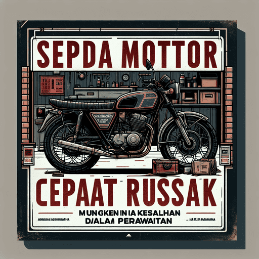 Sepeda Motor Anda Cepat Rusak? Mungkin Ini Kesalahan dalam Perawatan